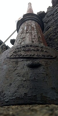 Sewer pipe next to St. Lachtain's Church in Freshford.jpg