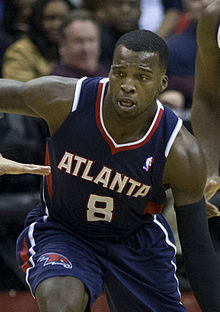 Mack with the Atlanta Hawks in November 2013 Shelvin Mack Hawks.jpg