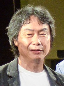 Mario creator Shigeru Miyamoto (pictured 2015) was "famously hands-off" in the development of Super Mario Land. Shigeru Miyamoto 2015 (cropped).jpg