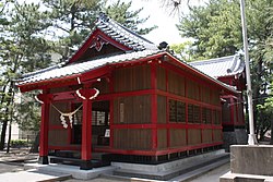 剣神社拝殿