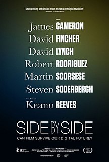 <i>Side by Side</i> (2012 film) 2012 American documentary film by Christopher Kenneally