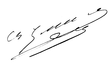 Signature de Michel Zunino