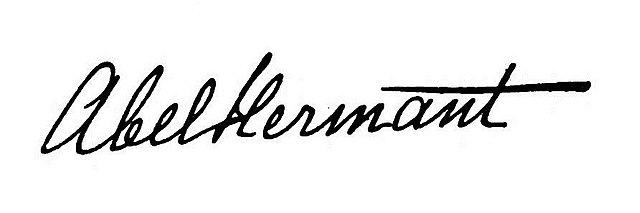 signature d'Abel Hermant