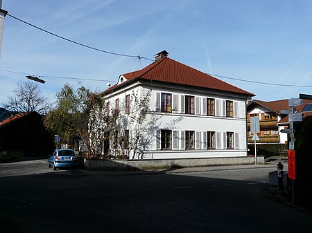 Sonthofen Altstädten Pfarrstr Nr 3 Pfarrhof v SO