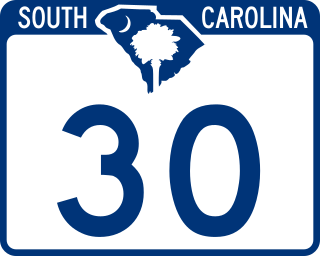 <span class="mw-page-title-main">South Carolina Highway 30</span> State freeway in South Carolina