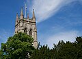 The Church of Saint George, Beckenham, largely rebuilt in the 1880s. [96]