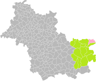 Souvigny-en-Sologne dans le canton de la Sologne en 2016.