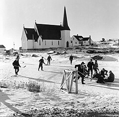 St. John's Anglican Church, Peggys Cove, Nova Scotia, 1950s.jpg