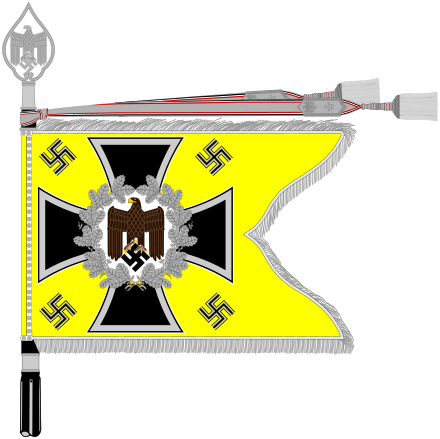 Standard of the Signal Corps Standarte Nachrichteneinheiten.svg