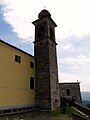Campanile del santuario di Monte Spineto, Stazzano, Piemonte, Italia