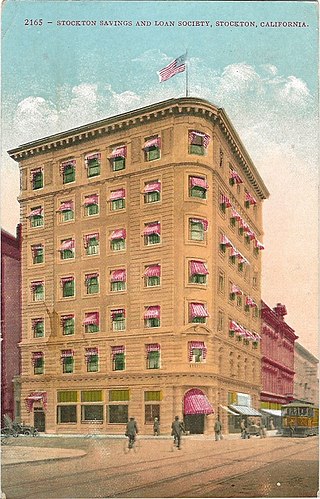 <span class="mw-page-title-main">Stockton Savings and Loan Society Bank</span> Historic bank building in California, U.S.