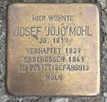 Stolperstein für Josef Mohl (Stökerstraße 14)