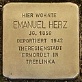 Stolperstein für Emanuel Herz (Monheim am Rhein).jpg