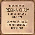 Stolperstein für Regina Chaim (Joachimsthal).jpg