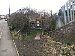 Stoney Road Allotments Coventry s gate Feb 2020.JPG