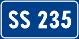 State Highway 235 perisai}}