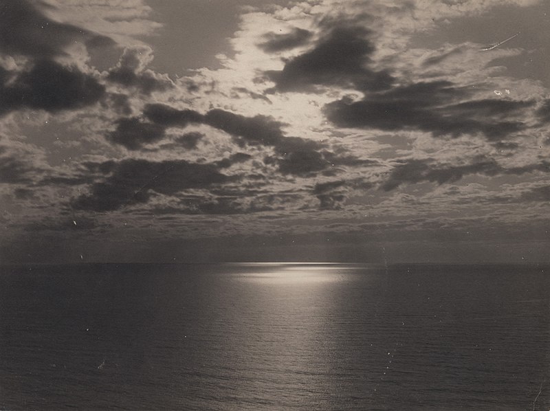 File:Sunset Lake Huron, date unknown - 16449628820.jpg