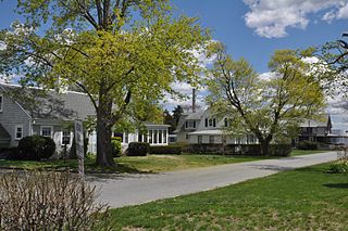 <span class="mw-page-title-main">Colony Historic District</span> Historic district in Massachusetts, United States