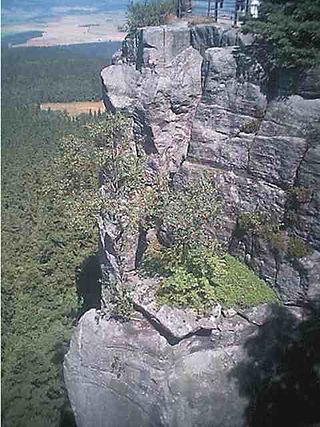 Der Szczeliniec Wielki – höchster Berg des Nationalparks Góry Stołowe