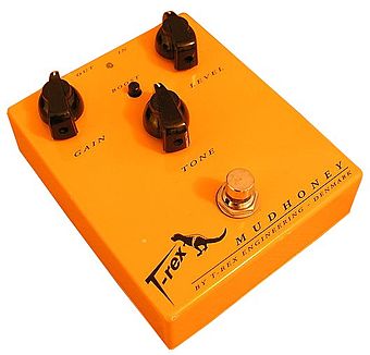 T-Rex brand "Mudhoney" overdrive pedal.