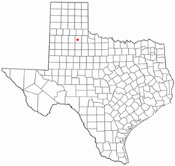 Location of Matador, Texas