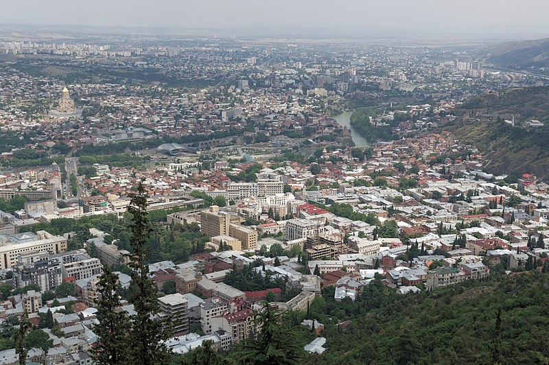 File:Tbilisi, Panoramic view, South, Georgia.jpg