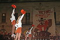 Cheerleaders perform at Texas Hex Rally 2008