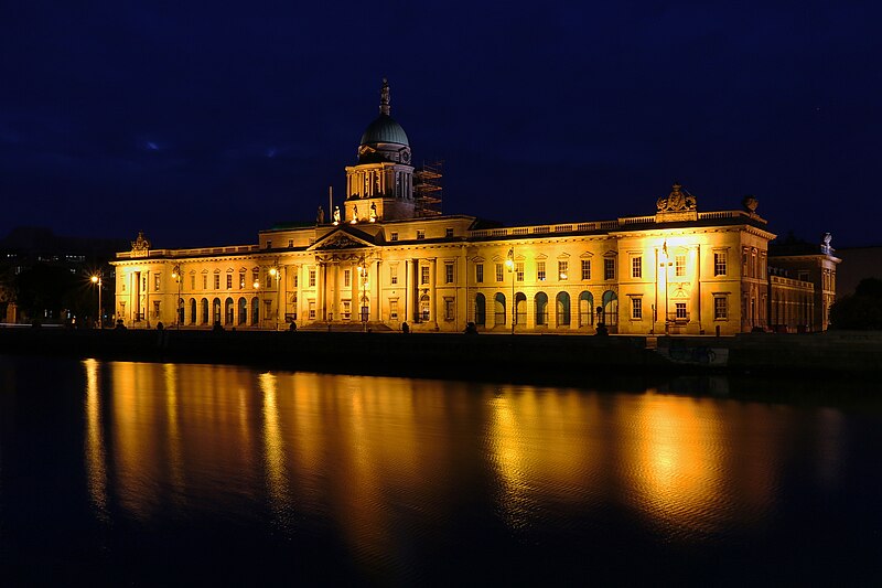 File:The Custom House & River Liffey, Dublin (507203) (32821804291).jpg