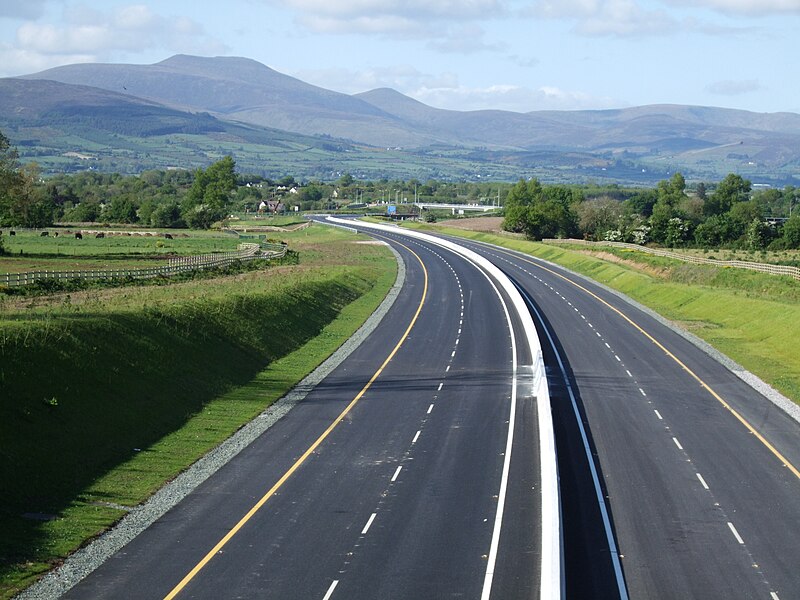 File:The M8 sweeping towards Galtymore.JPG