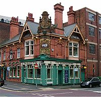 The Queens Arms pub - Charlotte Street - Birmingham - 2005-10-14.jpg