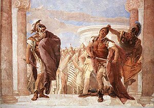 The Rage of Achilles, by Giovanni Battista Tiepolo (1696-1770), Italian Rococo painter.jpg