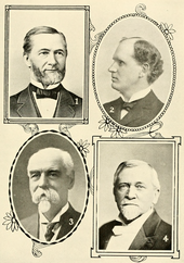 The four people most responsible for the exposition, per Joseph Gaston:

Henry W. Corbett
Lewis B. Cox
Henry E. Dosch
Henry L. Pittock The four men who made the Lewis and Clark Exposition a possibility.png