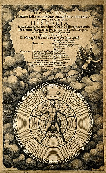 File:Titlepage of Robert Fludd's "Utriusque cosmi maioris scilice Wellcome V0001948.jpg