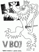 보헤미안 사자로 대표된 체코 저항군, (잡지 V boj, 1940)