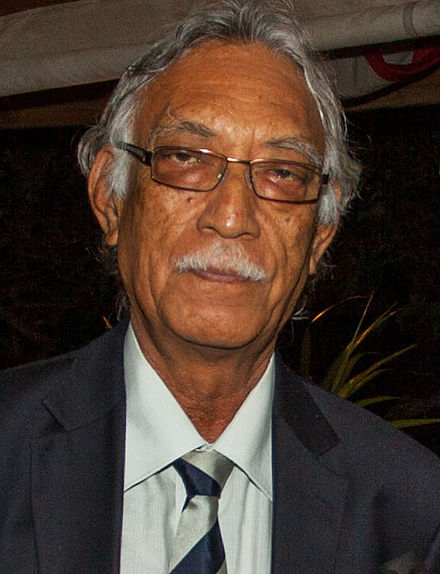 Sir Toke Talagi, Premier ministre de Niue de 2008 à juin 2020, mort en juillet 2020.