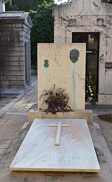 Tomba Maximilià Thous al Cementeri General de València.JPG