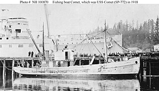 USS <i>Comet</i> (SP-772) Patrol vessel of the United States Navy