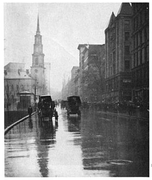 Tremont St. and Park St. Church, 1915