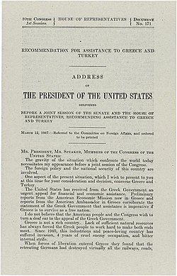 Trumanova Doktrina