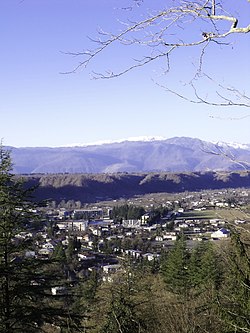 Skyline of Tsalenjikha წალენჯიხა