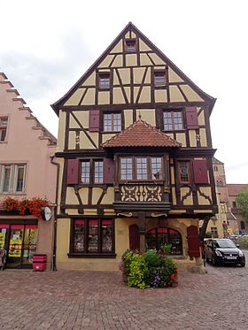 Illustrasjonsbilde av artikkelen House at 1, rue du Conseil i Turckheim