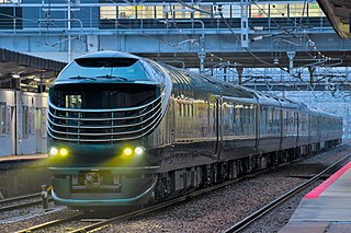 <span class="mw-page-title-main">Twilight Express Mizukaze</span> Japanese luxury hybrid diesel multiple unit (DMU) sleeping-car excursion train