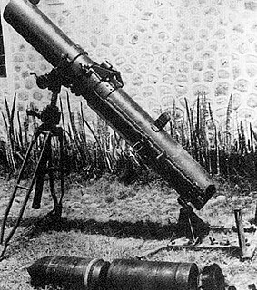 <span class="mw-page-title-main">Type 4 20 cm rocket launcher</span> Rocket artillery