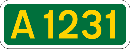 UK road A1231