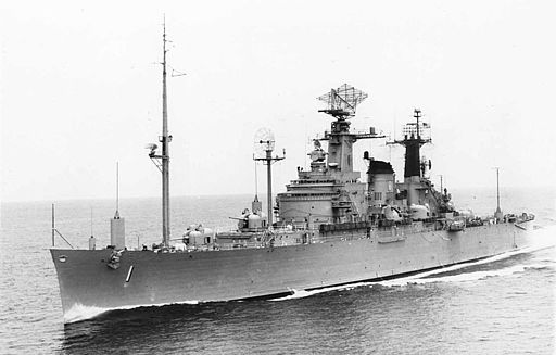 USS Northampton (CLC-1) underway c1959
