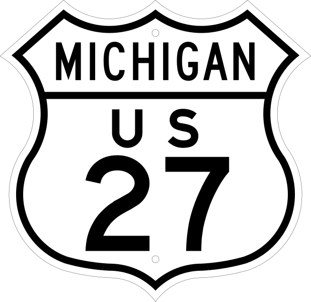 File:US 27 Michigan 1948.svg