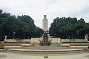 Littlefield Fountain and Main Building