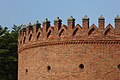 The Warsaw Barbican, part of the defensive wall around the Warsaw Old Town.