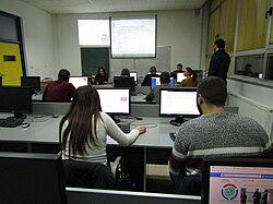 Wikipedia editing training on the Faculty of Philosophy of the University of East Sarajevo