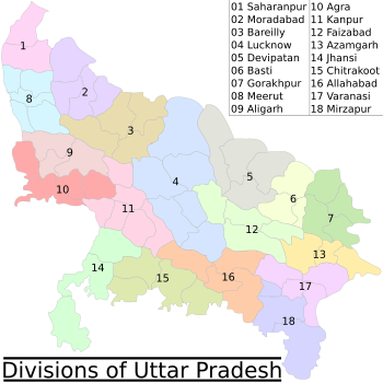 Uttar Pradesh: Geografie, Bevölkerung, Geschichte